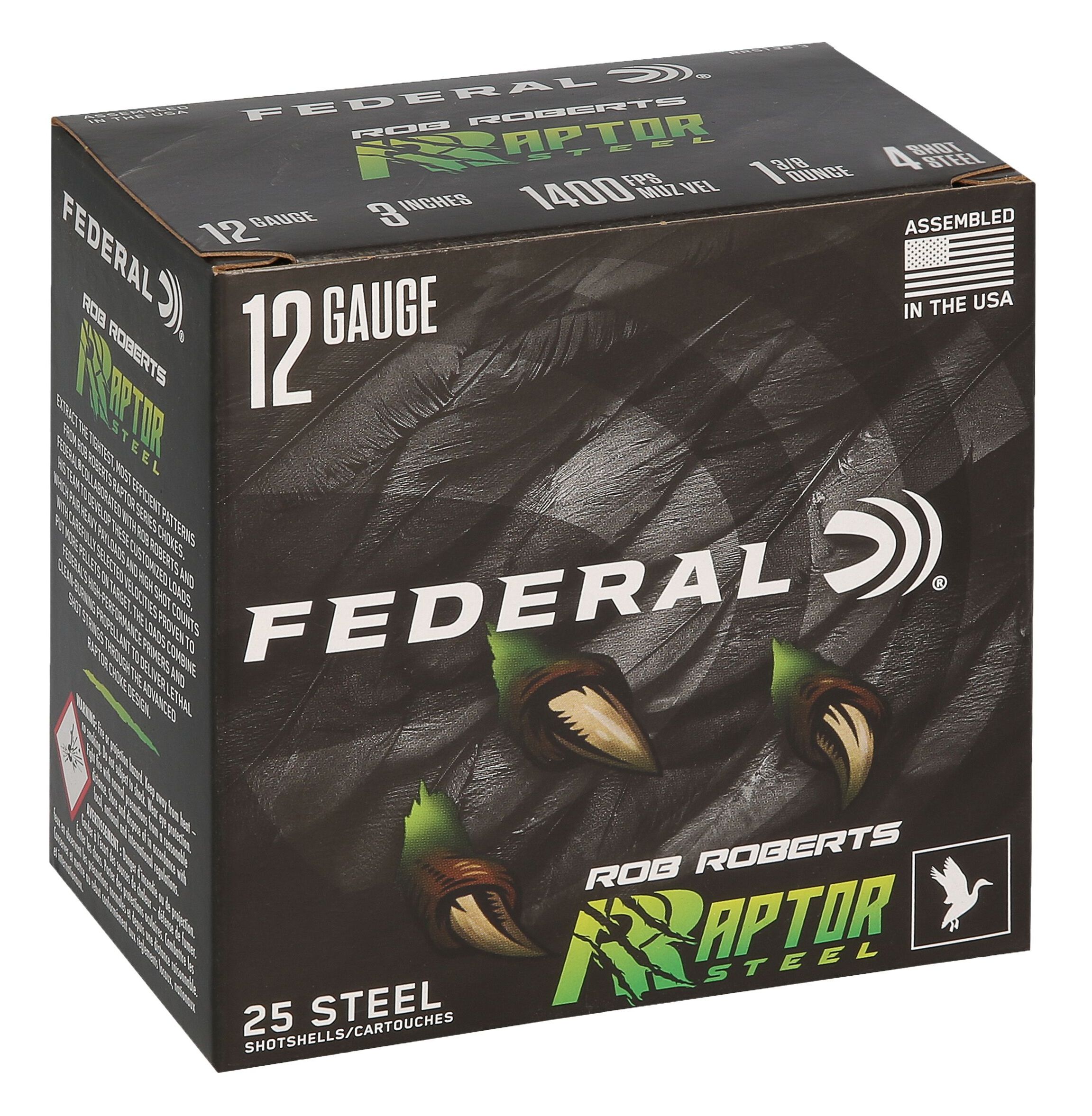 Federal Expands Its All-New Rob Roberts Raptor Steel Product Line